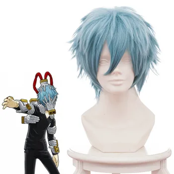 My Hero Academy Cosplay Wigs Anime Boku No Hero Academia Shigaraki Tomura Wigs Short Gray Blue Mixed Curly Cosplay Wig + Wig Cap
My Hero Academy Cosplay Wigs Anime Boku No Hero Academia Shigaraki Tomura Wigs Short Gray Blue Mixed Curly Cosplay Wig + Wig Cap