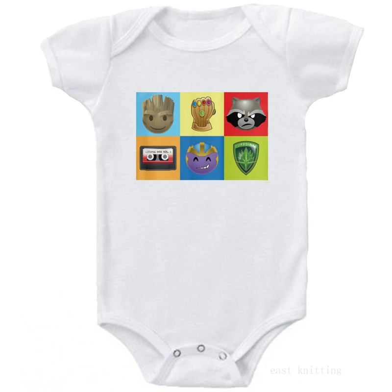 Summer Printed One-Piece Romper Little Big Sister Match Clothes Kids Clothing For Boy Rompers Short Sleeve Children TopY |