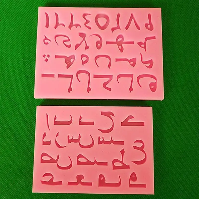 Fullmold 2Pcs Arabic Alphabet Letter Number Silicone Fondant Molds Party Cake Decorating Tools Candy Chocolate Molds F491
Fullmold 2Pcs Arabic Alphabet Letter Number Silicone Fondant Molds Party Cake Decorating Tools Candy Chocolate Molds F491