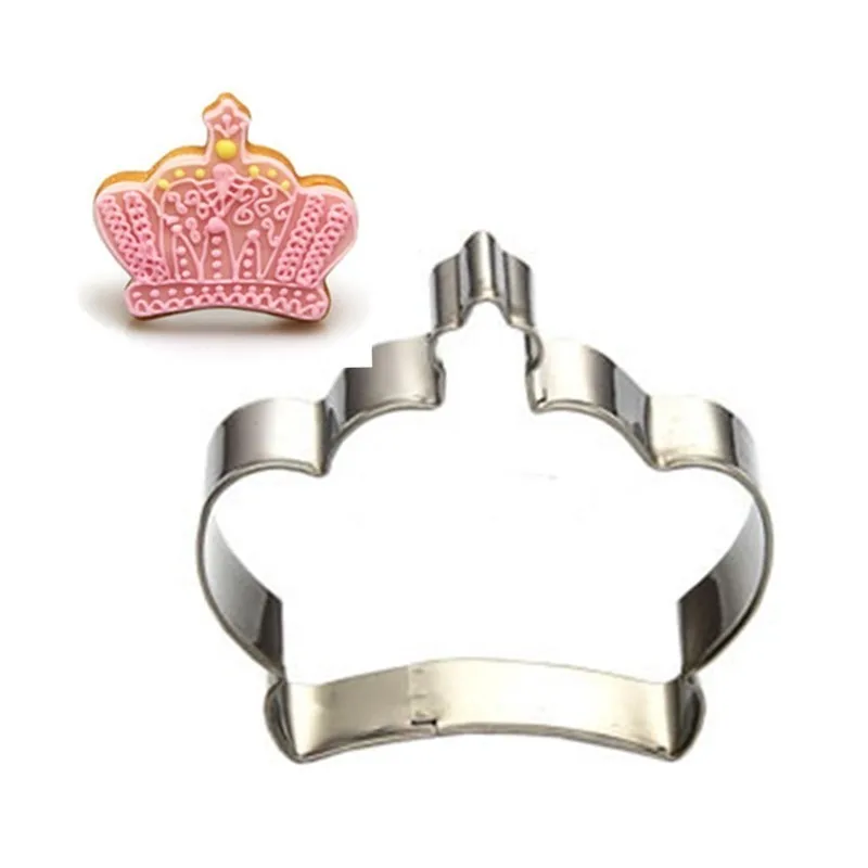 1pcs Princess Crown Metal Cookie Cutter, Cake Decoration Sugar craft 3D Pastry Cookie Cutters Baking Tools Kitchen Accessory
1pcs Princess Crown Metal Cookie Cutter, Cake Decoration Sugar craft 3D Pastry Cookie Cutters Baking Tools Kitchen Accessory