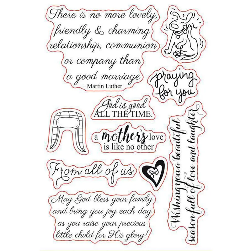 Sentiments Sayings Phrase Dog Transparent Rubber Clear Stamp/Seal Scrapbook/Photo DIY Album Decorative Card Making Clear Stamps
Sentiments Sayings Phrase Dog Transparent Rubber Clear Stamp/Seal Scrapbook/Photo DIY Album Decorative Card Making Clear Stamps