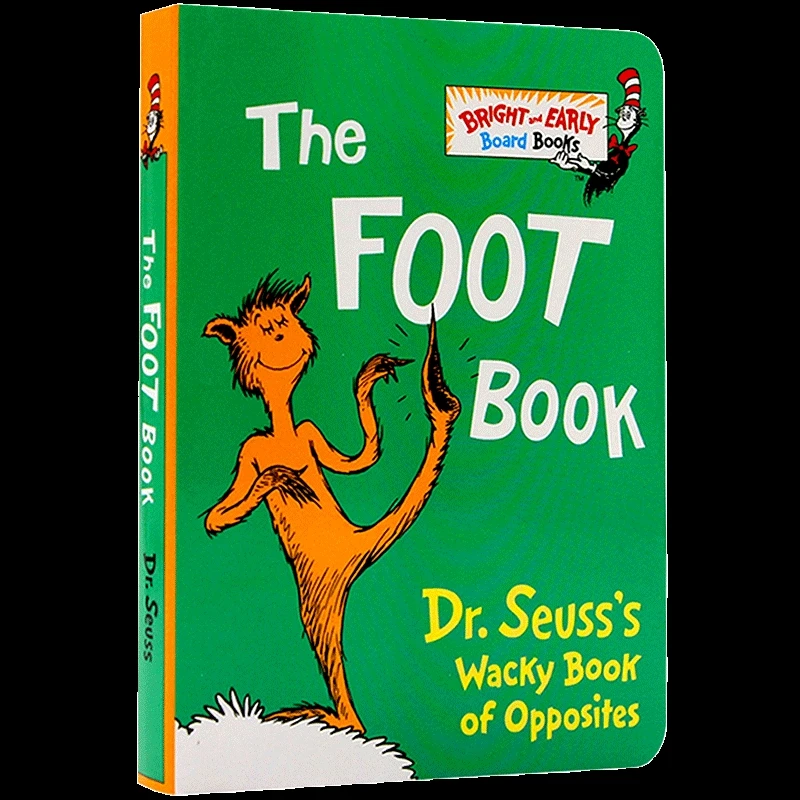 Dr Seuss Series-The Foot Book English Picture Story Books for Baby Coloring Cardboard Kids Educational Learning Toys Kids Game
Dr Seuss Series-The Foot Book English Picture Story Books for Baby Coloring Cardboard Kids Educational Learning Toys Kids Game