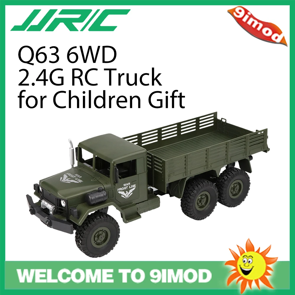 JJRC Q63 1:16 2.4G 6WD RC Off-Road Machine Remote Control Drive RC Truck Electric Toy Tracked Military Gift
JJRC Q63 1:16 2.4G 6WD RC Off-Road Machine Remote Control Drive RC Truck Electric Toy Tracked Military Gift