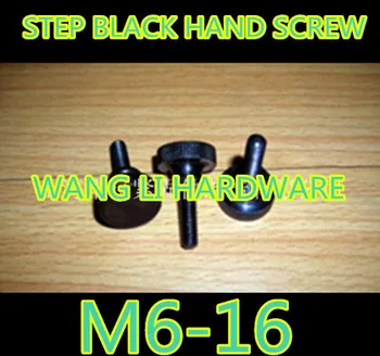 20 Pcs/Lot High Quality M6*16 Black Step Hand Thumb Screw /Round Head Knurling Hand Twist Screw/Hand Tighten Screws
20 Pcs/Lot High Quality M6*16 Black Step Hand Thumb Screw /Round Head Knurling Hand Twist Screw/Hand Tighten Screws