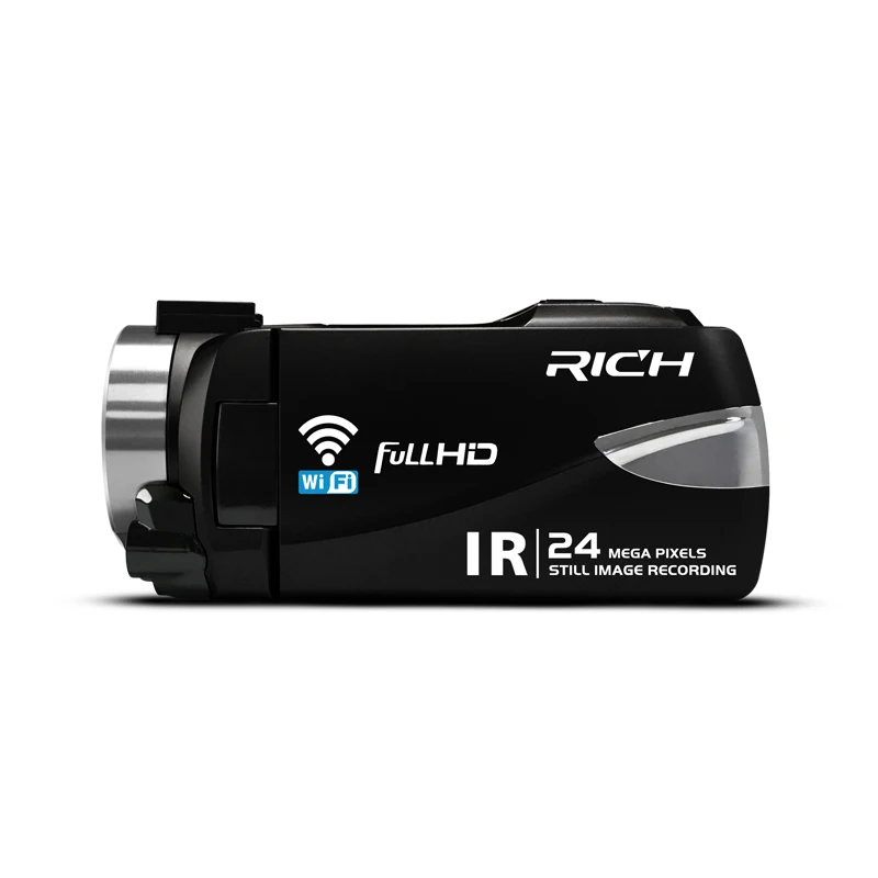 Digital Video Camera 1080P Full HD WiFi External Microphone Rotatable LCD T 24 MP 16x Digital Zoom Night Shooting
Digital Video Camera 1080P Full HD WiFi External Microphone Rotatable LCD T 24 MP 16x Digital Zoom Night Shooting