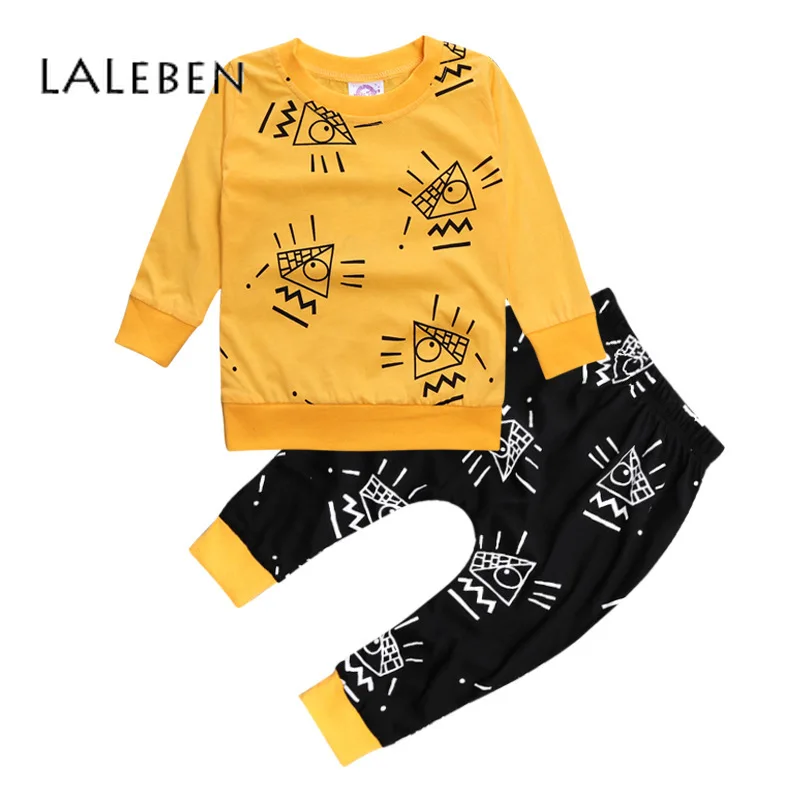 Laleben Kids'Suit In Spring and Autumn of 2019 New Pullover Printed Cartoon Toddler Boy Clothes Suit Boys and Girls Clothing Set
Laleben Kids'Suit In Spring and Autumn of 2019 New Pullover Printed Cartoon Toddler Boy Clothes Suit Boys and Girls Clothing Set