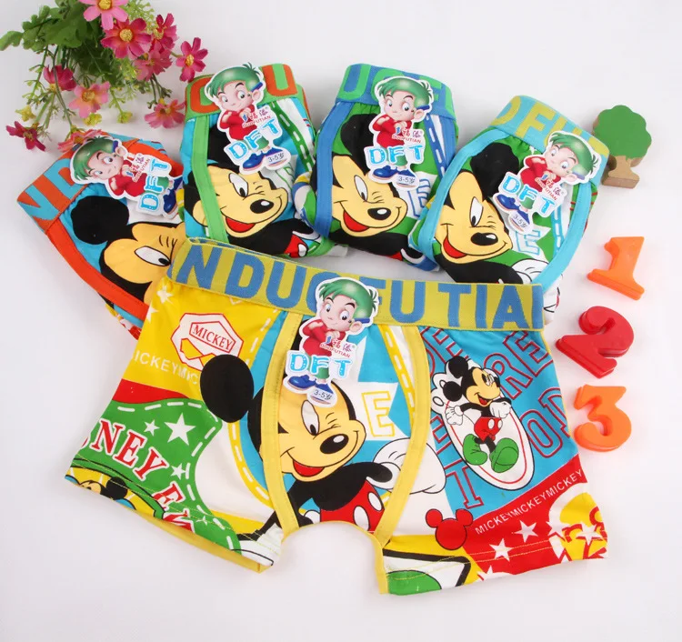 5pcs Children Boy's Thomas Mickey Batman cotton Underwears Panties Milk Silk cartoon Underpants Boxers 3-11Year TP01
5pcs Children Boy's Thomas Mickey Batman cotton Underwears Panties Milk Silk cartoon Underpants Boxers 3-11Year TP01