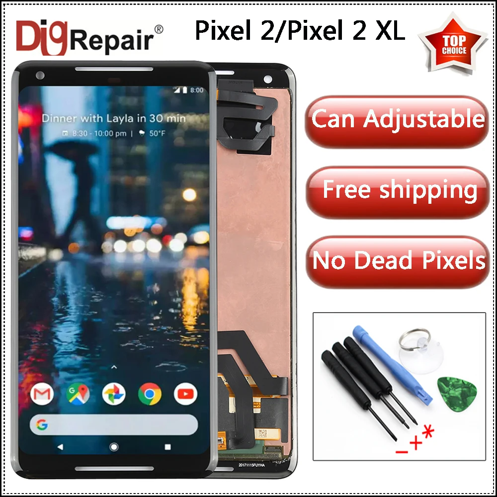 For Google Pixel 2 LCD Display Touch Screen For Pixel 2 xl LCD Digitizer Replacements Parts Display For Pixel 2 XL Screen
For Google Pixel 2 LCD Display Touch Screen For Pixel 2 xl LCD Digitizer Replacements Parts Display For Pixel 2 XL Screen