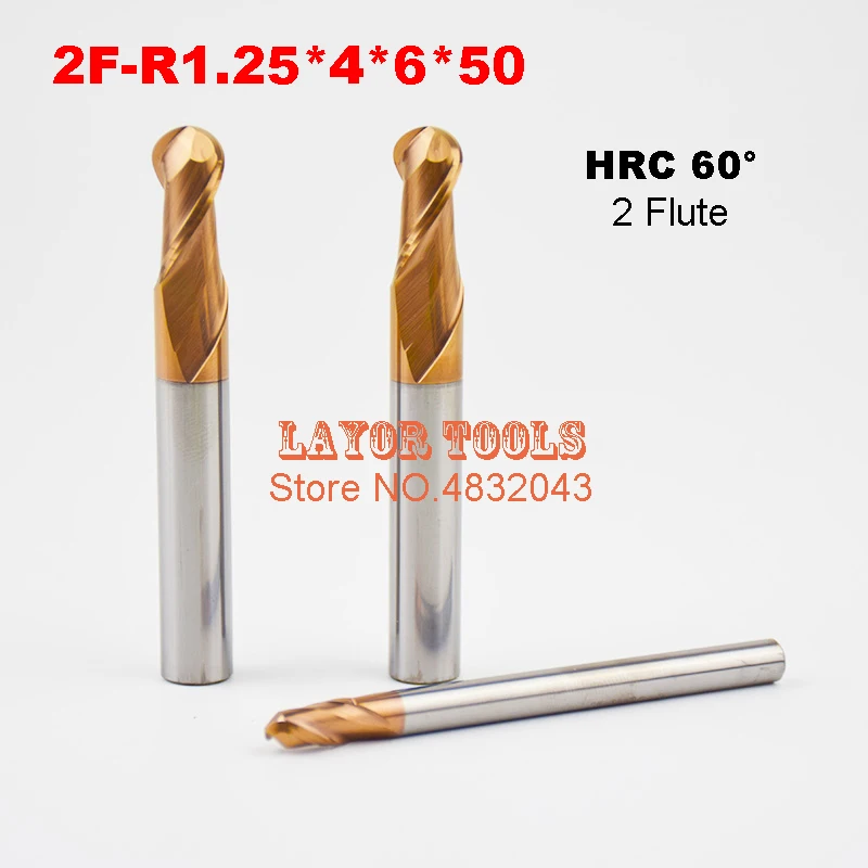 2F-R1.25*4*6*50 HRC60,carbide Square Flatted End Mills coating:nano TWO flute diameter 2.5 mm, The Lather,boring Bar,cnc,machine
2F-R1.25*4*6*50 HRC60,carbide Square Flatted End Mills coating:nano TWO flute diameter 2.5 mm, The Lather,boring Bar,cnc,machine