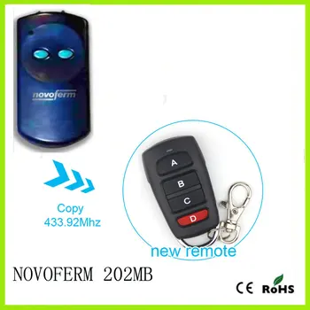 NOVOFERM 202MB remote ontrol 433.92mhz gate garage door NOVOFERM 433mhz remote control
NOVOFERM 202MB remote ontrol 433.92mhz gate garage door NOVOFERM 433mhz remote control