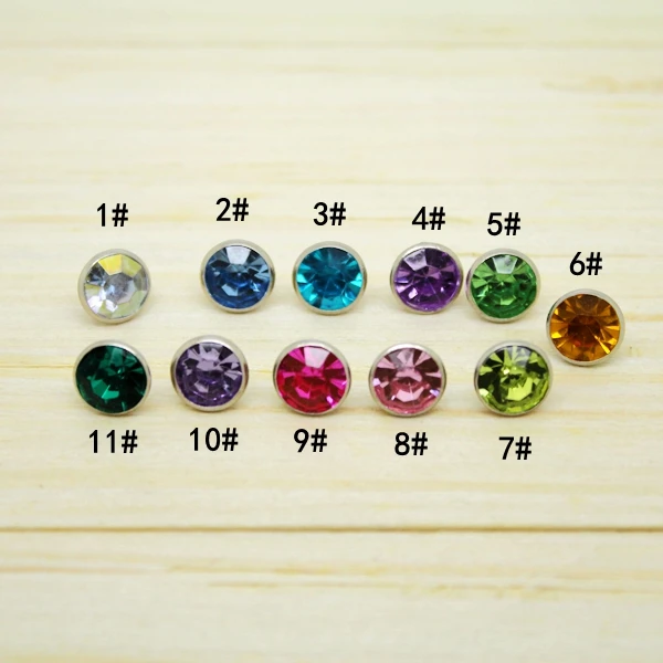 100pcs 9MM Rhinestone Clear RIVET STUDS Silver for Shoes Bags Crystal Rhinestone Studs Punk Leathercraft Rivet
100pcs 9MM Rhinestone Clear RIVET STUDS Silver for Shoes Bags Crystal Rhinestone Studs Punk Leathercraft Rivet