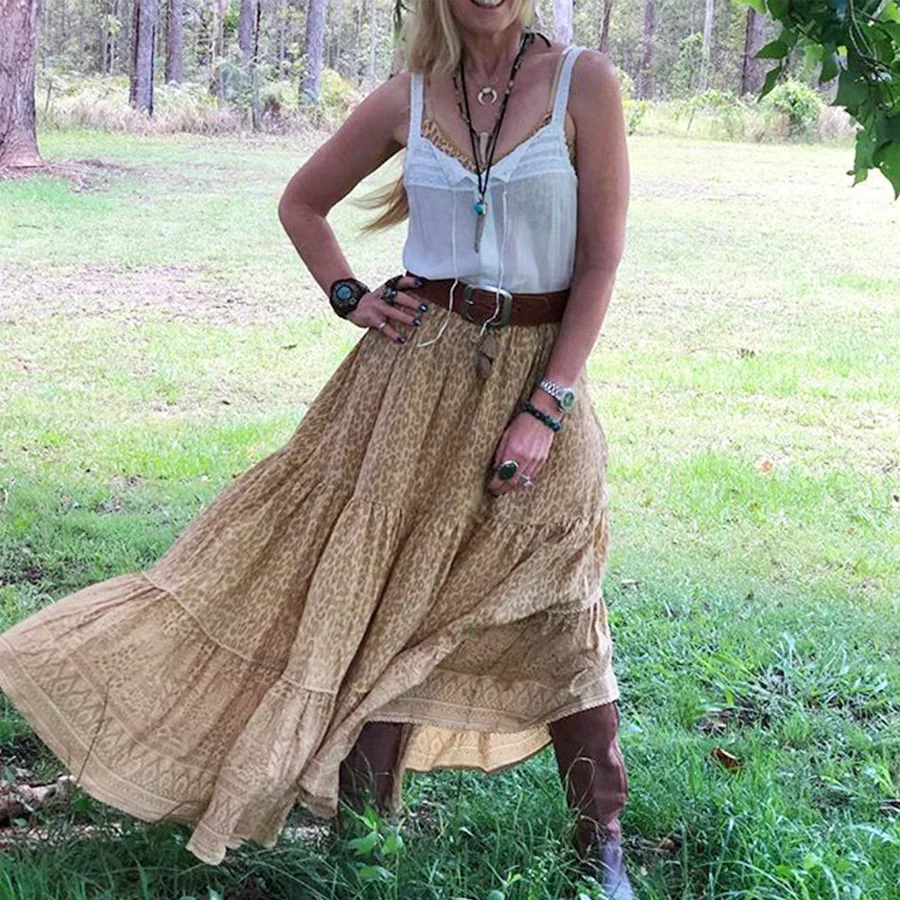 Long boho yellow floral print a-line tassel summer skirt beach wear Casual Hippie women skirts Gypsy falda 2019 beach party
Long boho yellow floral print a-line tassel summer skirt beach wear Casual Hippie women skirts Gypsy falda 2019 beach party