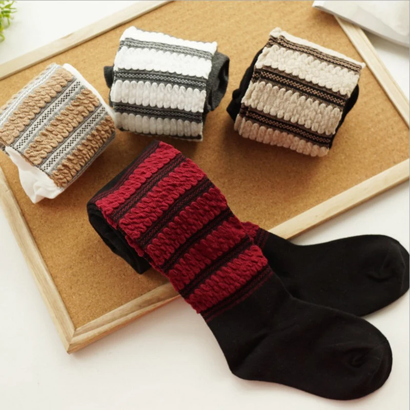 baby girls Cotton tights Wrinkled children striped pantyhose kids tights for girls japanese girls pantyhose
baby girls Cotton tights Wrinkled children striped pantyhose kids tights for girls japanese girls pantyhose