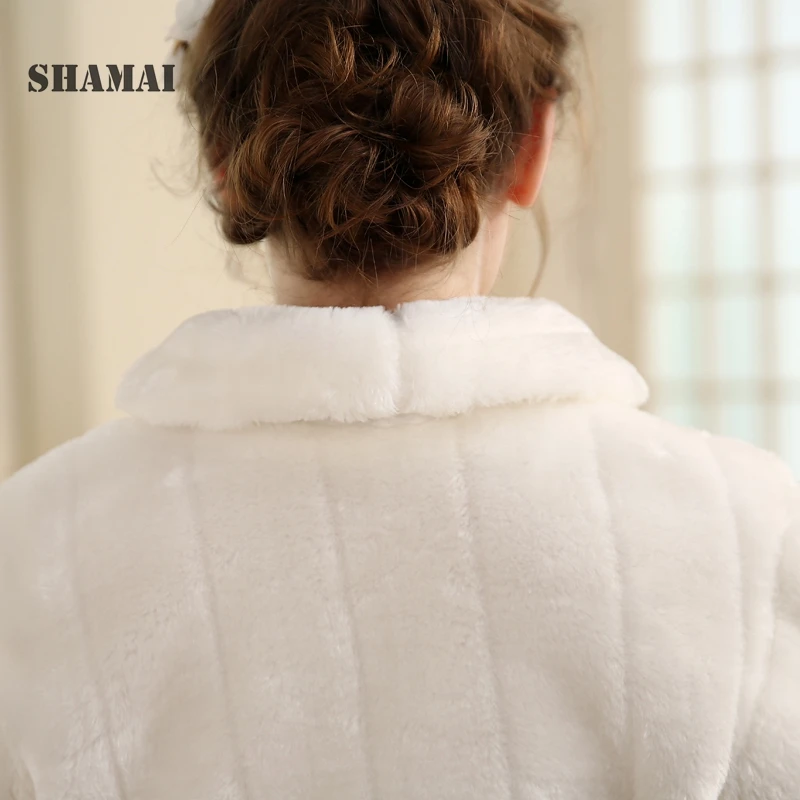 Шаль SHAMAI свадебная накидка женская верхняя одежда для беременных цвета слоновой