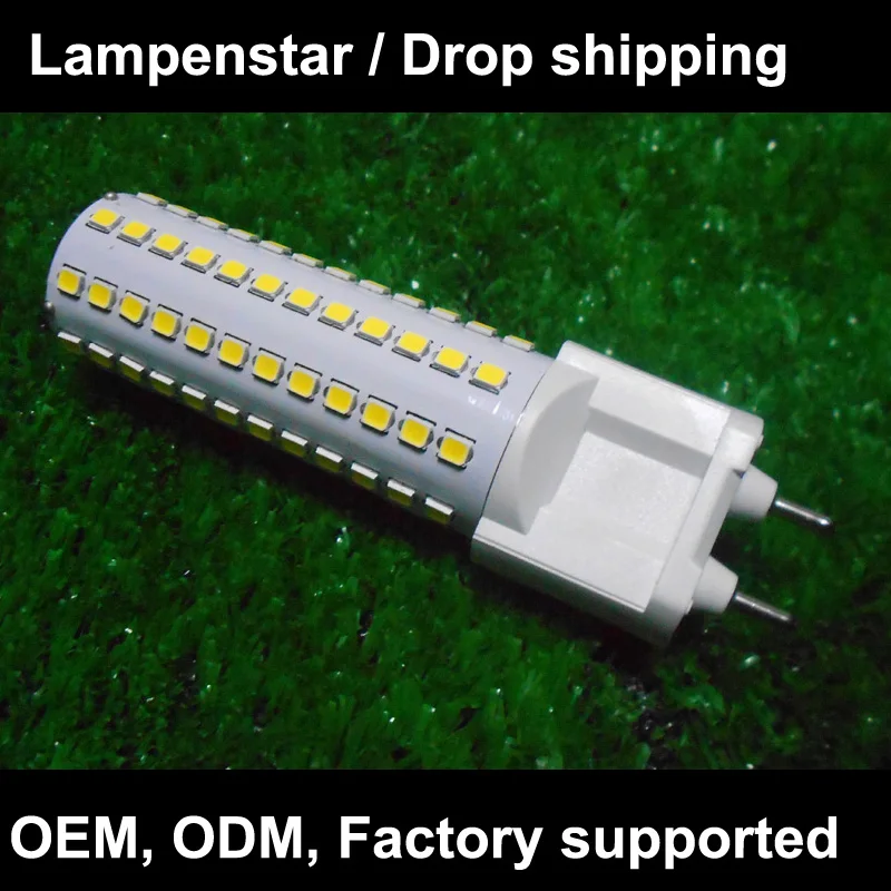8 Вт 10 AC85 265V G12 Светодиодная лампа 108 SMD 2835 Энергосберегающая замена галогена g12 5