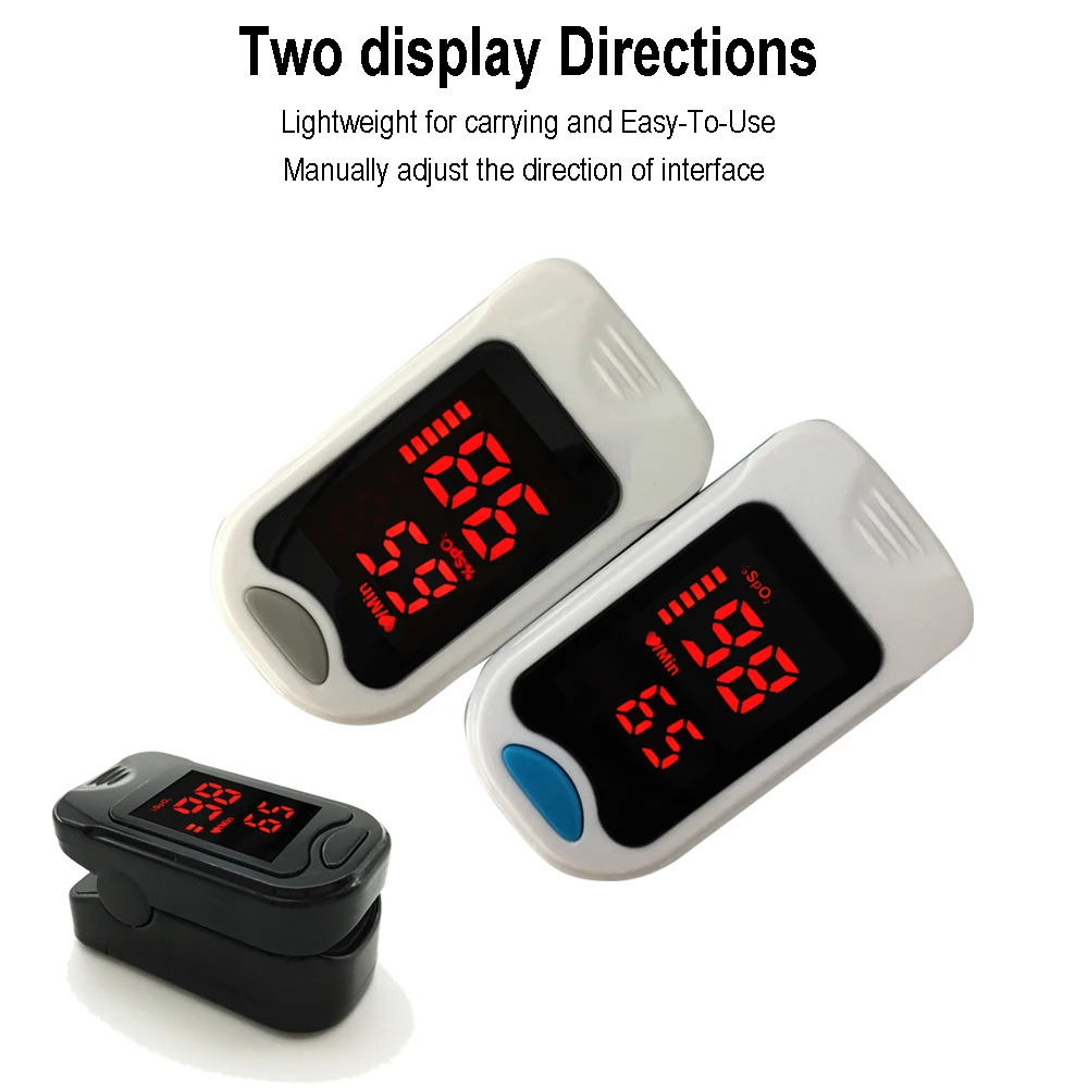 Fingertip Pulse Oximeter SPO2 Pulse Rate Oxygen Monitor De Pulso Dedo Saturation Meter 230B
Fingertip Pulse Oximeter SPO2 Pulse Rate Oxygen Monitor De Pulso Dedo Saturation Meter 230B