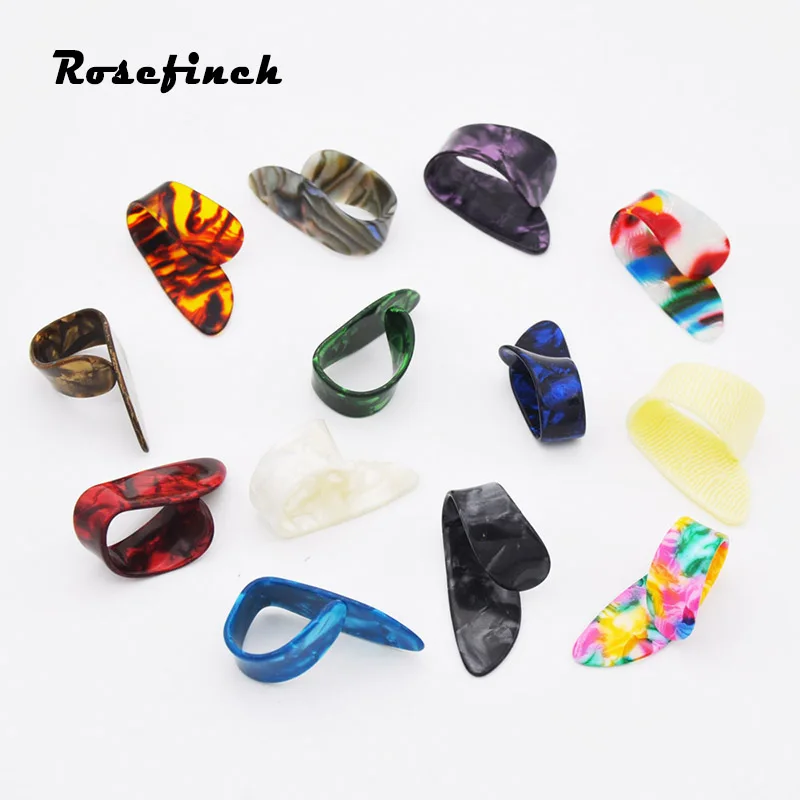 High quality 1 piece Thumb Finger Guitar Pick Celluloid Mediator Thumbpick for Acoustic Electric Guitarra multicolor color GP76
High quality 1 piece Thumb Finger Guitar Pick Celluloid Mediator Thumbpick for Acoustic Electric Guitarra multicolor color GP76