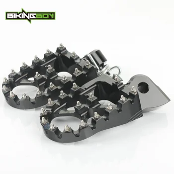 

BIKINGBOY Billet Aluminum MX Footpegs Foot Pegs For Beta RR 250 300 2013-2017 RR 350 2011-2017 RR 390 430 480 2015 2016 2017