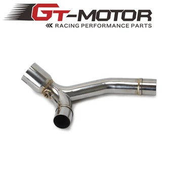 Motorcycle exhaust Catalytic Converter Cat Eliminator Middle Y-Pipe Stainless Steel For Suzuki GSXR1000 K9 2009 2010
Motorcycle exhaust Catalytic Converter Cat Eliminator Middle Y-Pipe Stainless Steel For Suzuki GSXR1000 K9 2009 2010