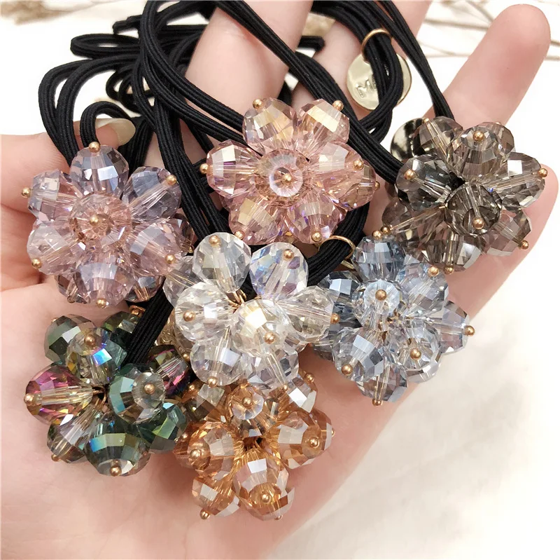 Women Lady Fashion Elastic Hair Ring Luxury Crystal Hair Rubber bands Rope Headbands Ties Hair Accessories for Women & Girls
Women Lady Fashion Elastic Hair Ring Luxury Crystal Hair Rubber bands Rope Headbands Ties Hair Accessories for Women & Girls