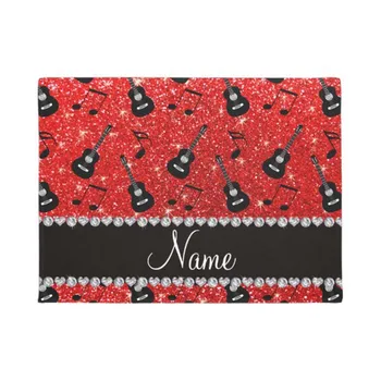 Fun Name neon red glitter guitars music notes doormat Home Decoration Entry Non-slip Door Mat Rubber Washable Floor mat
Fun Name neon red glitter guitars music notes doormat Home Decoration Entry Non-slip Door Mat Rubber Washable Floor mat