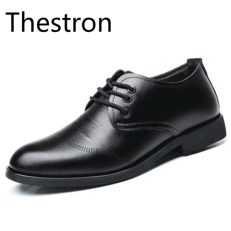 Thestron Men Formal Dress Shoes Mens Social Shoes Male Luxury Brand Brown Black Derby 2018 New Lace Up Casual Office Walking
Thestron Men Formal Dress Shoes Mens Social Shoes Male Luxury Brand Brown Black Derby 2018 New Lace Up Casual Office Walking