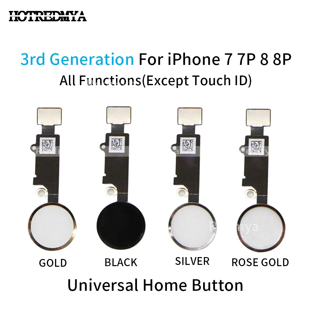 For iPhone 7 7 Plus 8 8 Plus Hotsale Universal Home Button Flex Return Function Solution 3rd Generation Solution Black White
For iPhone 7 7 Plus 8 8 Plus Hotsale Universal Home Button Flex Return Function Solution 3rd Generation Solution Black White