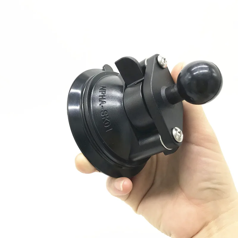 

1 inch Ball Mount Suction Cup with Diameter 8cm Big Suction Base for Gopro Camera Ram Mounts Car Window Twist Lock Suction Base