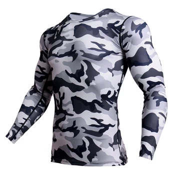 Rashguard Compression Shirt Men Fitness MMA T Shirt Fitness Camouflage Tshirt Workout Sportswear Long Sleeve GymsT Shirt Men
Rashguard Compression Shirt Men Fitness MMA T Shirt Fitness Camouflage Tshirt Workout Sportswear Long Sleeve GymsT Shirt Men