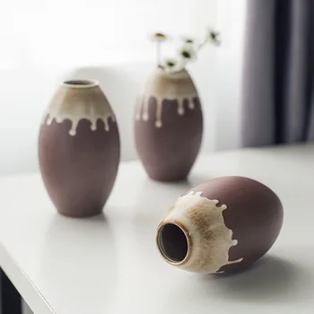 Ceramic vase home office decoration decoration simple desktop dried flower hydroponic flower c
Ceramic vase home office decoration decoration simple desktop dried flower hydroponic flower c