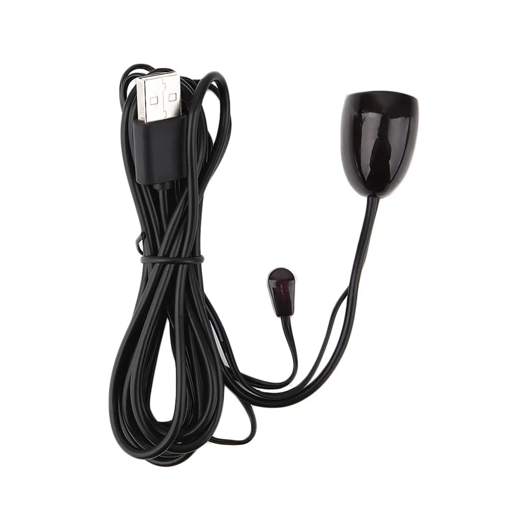 New IR Infrared Remote Control USB Receiver Adapter Extender Repeater Emitter Cable Cable+Plastic Black Cable
New IR Infrared Remote Control USB Receiver Adapter Extender Repeater Emitter Cable Cable+Plastic Black Cable