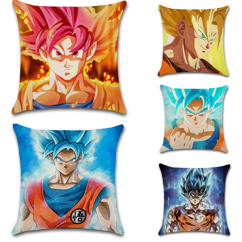 Cartoon Dragon ball Son Goku cushion cover Party Decor Chair shop seat Home sofa Decoration kids friend gift present Pillow case
Cartoon Dragon ball Son Goku cushion cover Party Decor Chair shop seat Home sofa Decoration kids friend gift present Pillow case