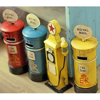 Vintage Mailbox Money Box Tin Piggy Bank Coin Bank Nostalgia Postbox Birthday Gift Home Decor Coin Money Boxes Metal Miniatures
Vintage Mailbox Money Box Tin Piggy Bank Coin Bank Nostalgia Postbox Birthday Gift Home Decor Coin Money Boxes Metal Miniatures