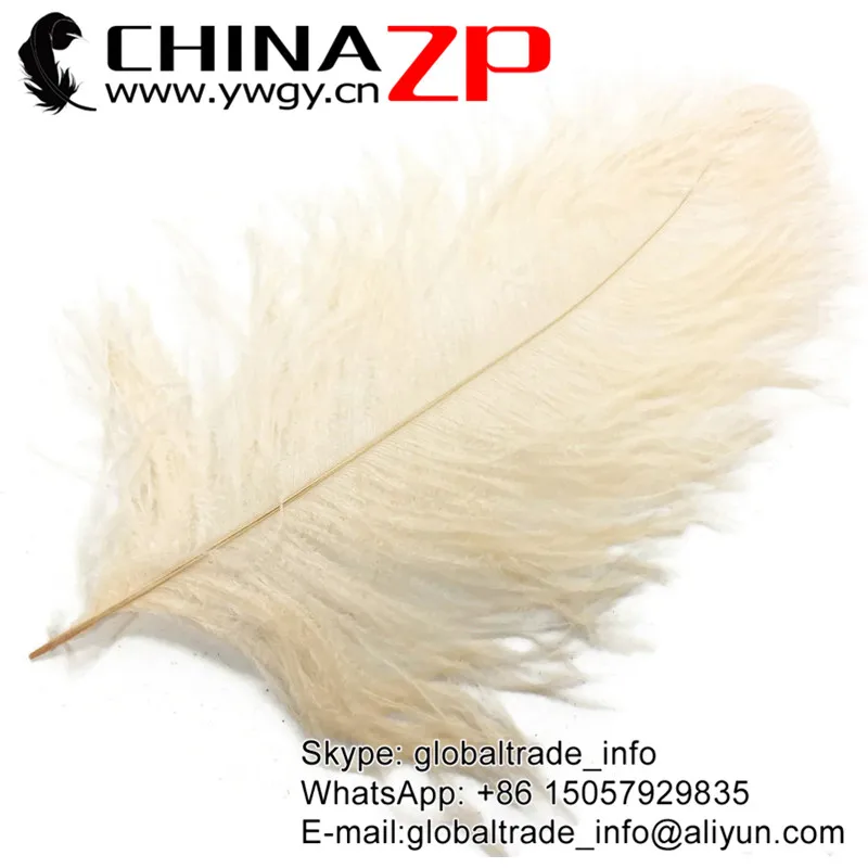 CHINAZP Factory Size 35-40cm(14-16inch) 50pcs/lot Hot Sale Dyed Cream Ostrich Plumes Feathers
CHINAZP Factory Size 35-40cm(14-16inch) 50pcs/lot Hot Sale Dyed Cream Ostrich Plumes Feathers