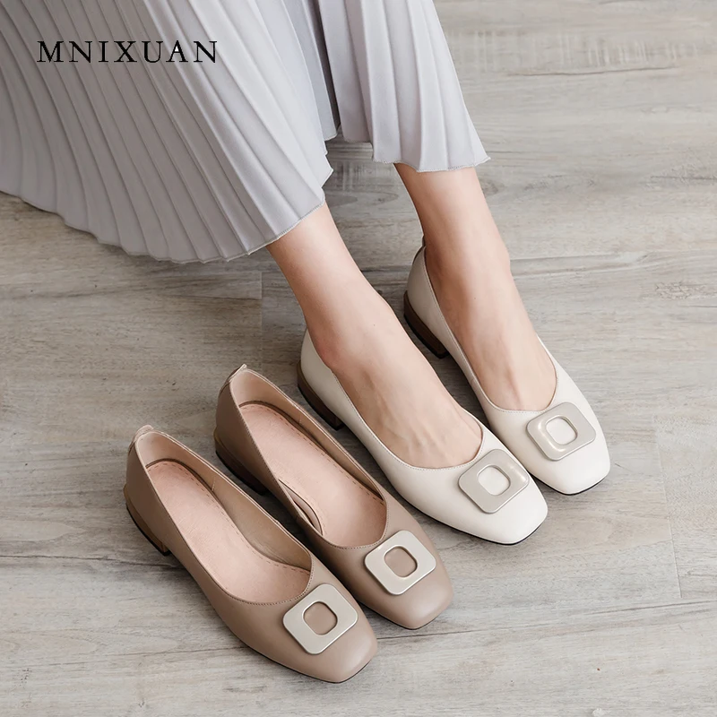 MNIXUAN Office career solid women pumps shoes 2019 spring new square toe genuine leather thick low heel slip on shallow shoes
MNIXUAN Office career solid women pumps shoes 2019 spring new square toe genuine leather thick low heel slip on shallow shoes
