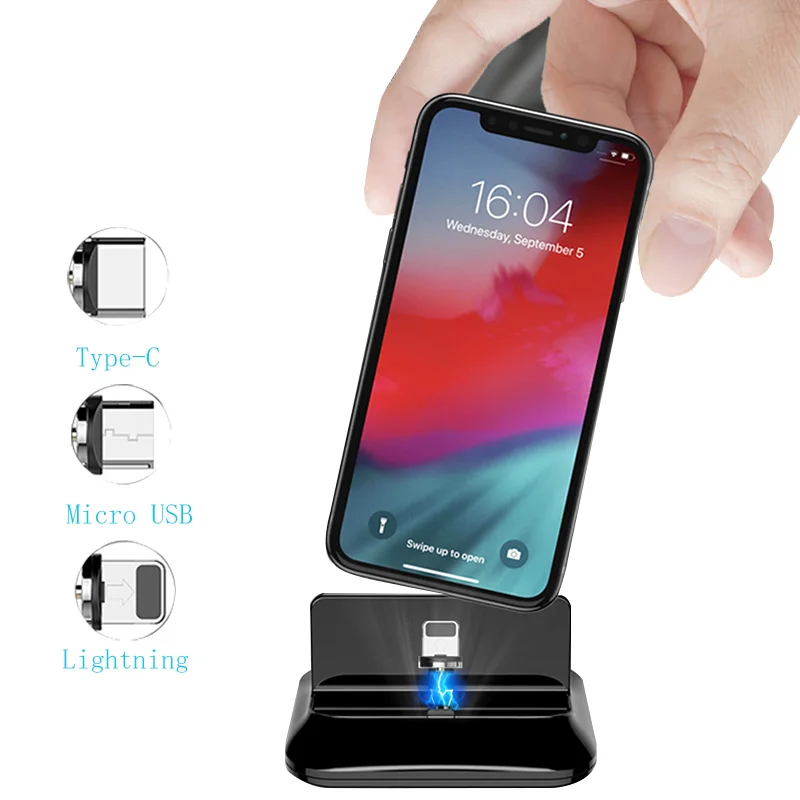 Magnet 3 in 1 Charger Base Station For iPhone Android Lightning Typc-C Micro USB Universal Dust Plug Charging Stand Quick Charge
Magnet 3 in 1 Charger Base Station For iPhone Android Lightning Typc-C Micro USB Universal Dust Plug Charging Stand Quick Charge