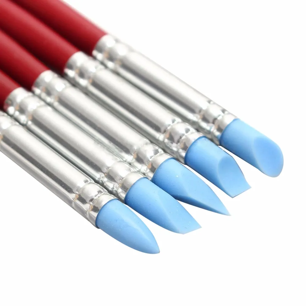5pc Clay Tools Pottery Sculpting Tools Poterie Carving sculpture Tool Sculp Nail Art Craft Cake Oils Engraving Rubber Pens
5pc Clay Tools Pottery Sculpting Tools Poterie Carving sculpture Tool Sculp Nail Art Craft Cake Oils Engraving Rubber Pens