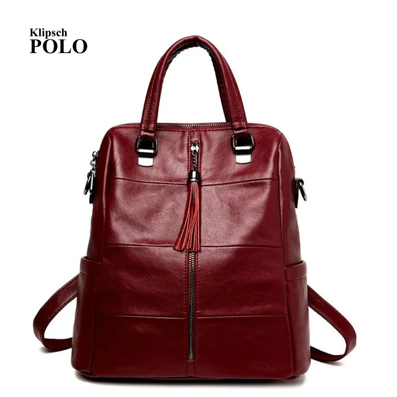 Genuine Leather Backpacks Women School Style Sheepskin Travel Bag Real Leather Backpack Female Brand Designer
Genuine Leather Backpacks Women School Style Sheepskin Travel Bag Real Leather Backpack Female Brand Designer