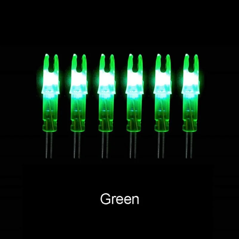 6PCS/SET Bright LED Luminous Arrow Nock Tail Hunting Shooting Archery Arrow Bow Dual Tail Inside Light
6PCS/SET Bright LED Luminous Arrow Nock Tail Hunting Shooting Archery Arrow Bow Dual Tail Inside Light