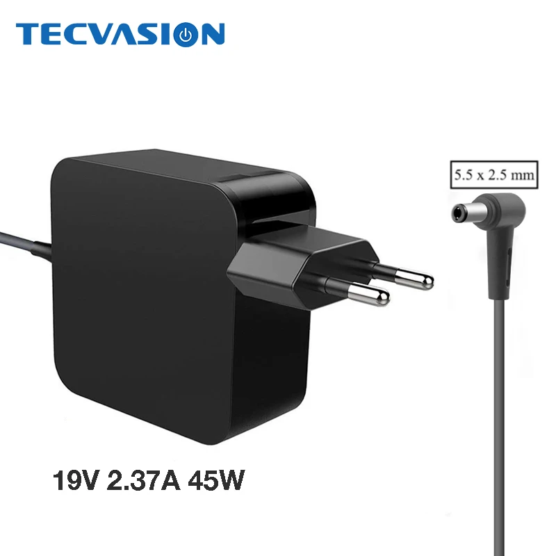 19V 2.37A 45W 5.5*2.5mm AC Power Adapter for Asus X551C X551CA F555LA Notebook X555YA PA5177U-1ACA ADP-45BW A C Laptop Charger
19V 2.37A 45W 5.5*2.5mm AC Power Adapter for Asus X551C X551CA F555LA Notebook X555YA PA5177U-1ACA ADP-45BW A C Laptop Charger