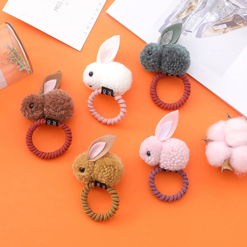 Horsetail Tie Women Hair Ring Elastic Girls Hair Accessories Hair Rope Fashion Headband Plush Bunny Cute Animals Headdress
Horsetail Tie Women Hair Ring Elastic Girls Hair Accessories Hair Rope Fashion Headband Plush Bunny Cute Animals Headdress