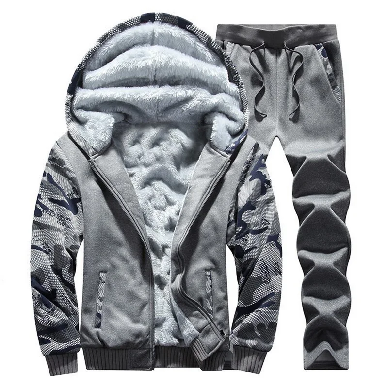 CALOFE Men Running Sport Sets Fitness Bodybuilding Men Gyms Workout Hooded Sets Winter Thick Warm Zipper Suits Outwear Clothing
CALOFE Men Running Sport Sets Fitness Bodybuilding Men Gyms Workout Hooded Sets Winter Thick Warm Zipper Suits Outwear Clothing