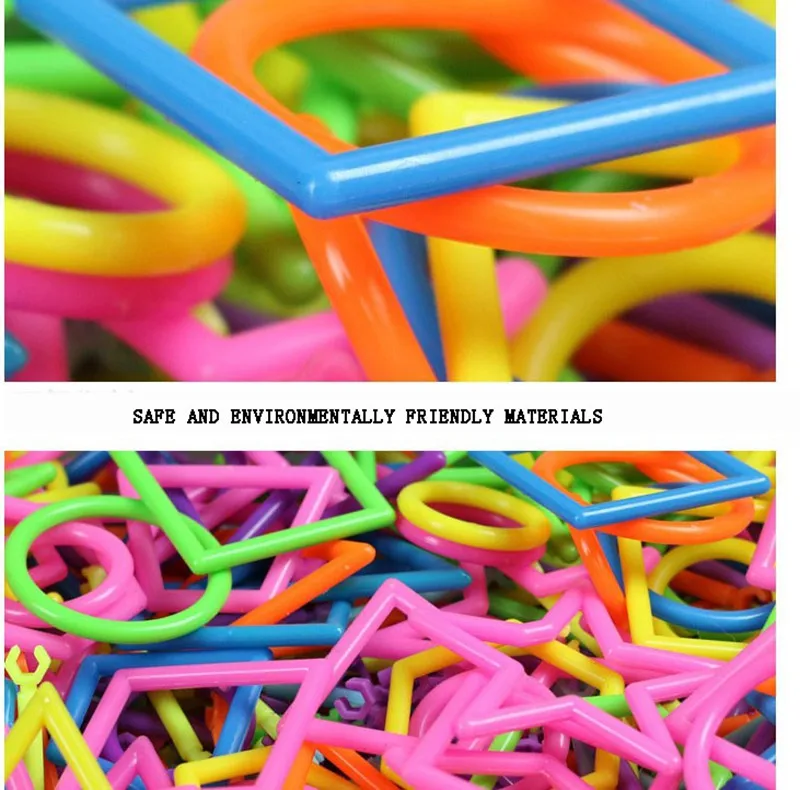 MOTOHOOD 420pcs Plastic Block Magic Building Block Sets Models & Building Toy For Children Enlighten Educational Toys Star Round (1)