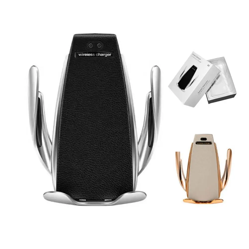 10W Wireless Car Charger S5 Automatic Clamping Fast Charging Phone Holder Mount in Car for iPhone xr Huawei Samsung Smart Phone
10W Wireless Car Charger S5 Automatic Clamping Fast Charging Phone Holder Mount in Car for iPhone xr Huawei Samsung Smart Phone