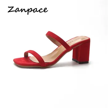 Fashion Sexy Slippers Women Thick with High-heels Ladies Fish Mouth Slides Shoes Woman Summer Sandals Outdoor Slip on Flip Flops
Fashion Sexy Slippers Women Thick with High-heels Ladies Fish Mouth Slides Shoes Woman Summer Sandals Outdoor Slip on Flip Flops