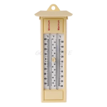 Maximum & Minimum Thermometer - Indoor Outdoor Garden Greenhouse Wall Temperature Monitor -40 to 50 degree
Maximum & Minimum Thermometer - Indoor Outdoor Garden Greenhouse Wall Temperature Monitor -40 to 50 degree