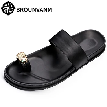 all-match cowhide men's slippers summer sandals Sneakers Men Slippers Flip Flops casual Shoes beach outdoor Genuine Leather
all-match cowhide men's slippers summer sandals Sneakers Men Slippers Flip Flops casual Shoes beach outdoor Genuine Leather