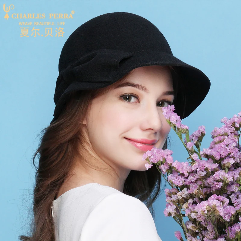 Charles Perra Elegant Lady Beret Autumn Winter New Women Winter Hat Fedoras Keep Warm Fashion Wool Caps Stereotypes Cap 0721
Charles Perra Elegant Lady Beret Autumn Winter New Women Winter Hat Fedoras Keep Warm Fashion Wool Caps Stereotypes Cap 0721