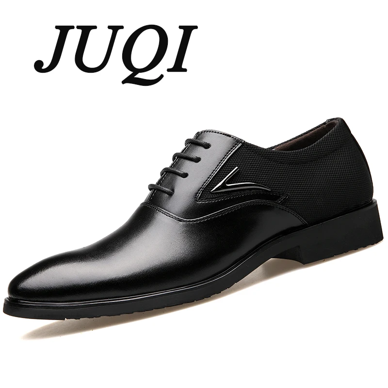 JUQI Men Formal Oxford Shoe Men Microfiber Leather Pointed Toe Shoes Office Wedding Shoes Men Big Size 38-48
JUQI Men Formal Oxford Shoe Men Microfiber Leather Pointed Toe Shoes Office Wedding Shoes Men Big Size 38-48