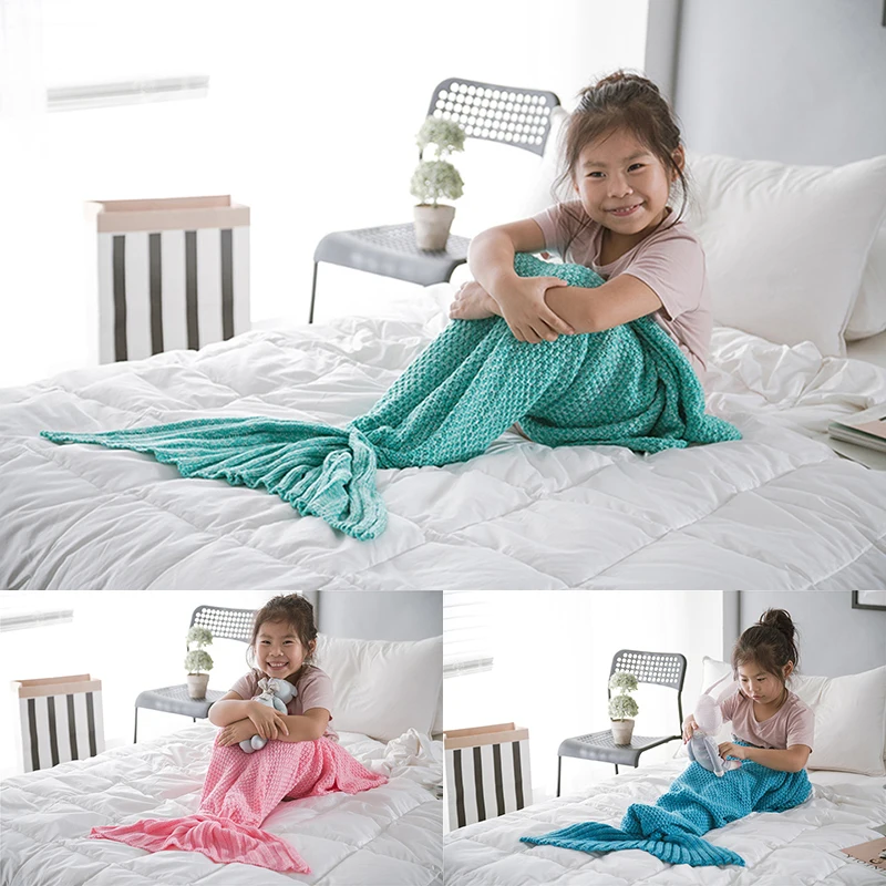 YOYIHOME 2019 Hot sale Knitted Mermaid Tail Blanket Adult/Child/Baby Mermaid Blanket Knit Cashmere-Like TV Sofa Blanket
YOYIHOME 2019 Hot sale Knitted Mermaid Tail Blanket Adult/Child/Baby Mermaid Blanket Knit Cashmere-Like TV Sofa Blanket